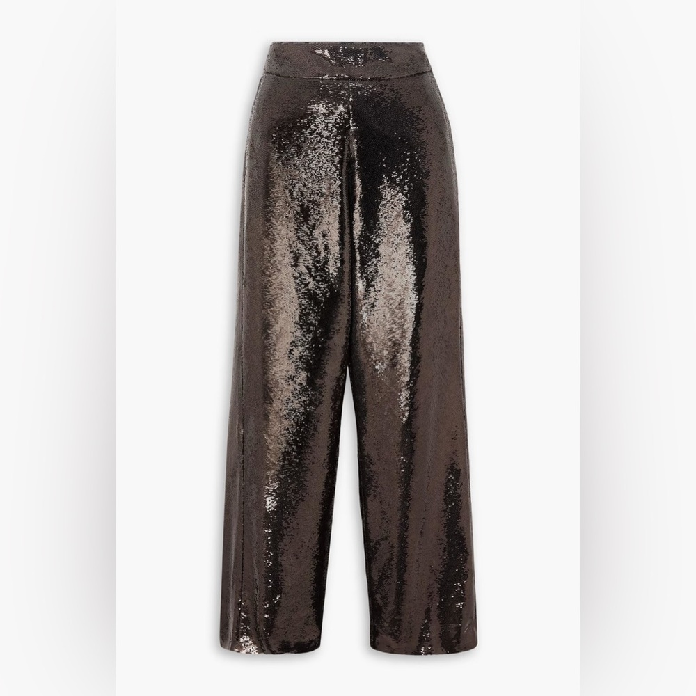 Golden Goose Gwenyth Black Sequin Pants Size 40 - Picture 3 of 7